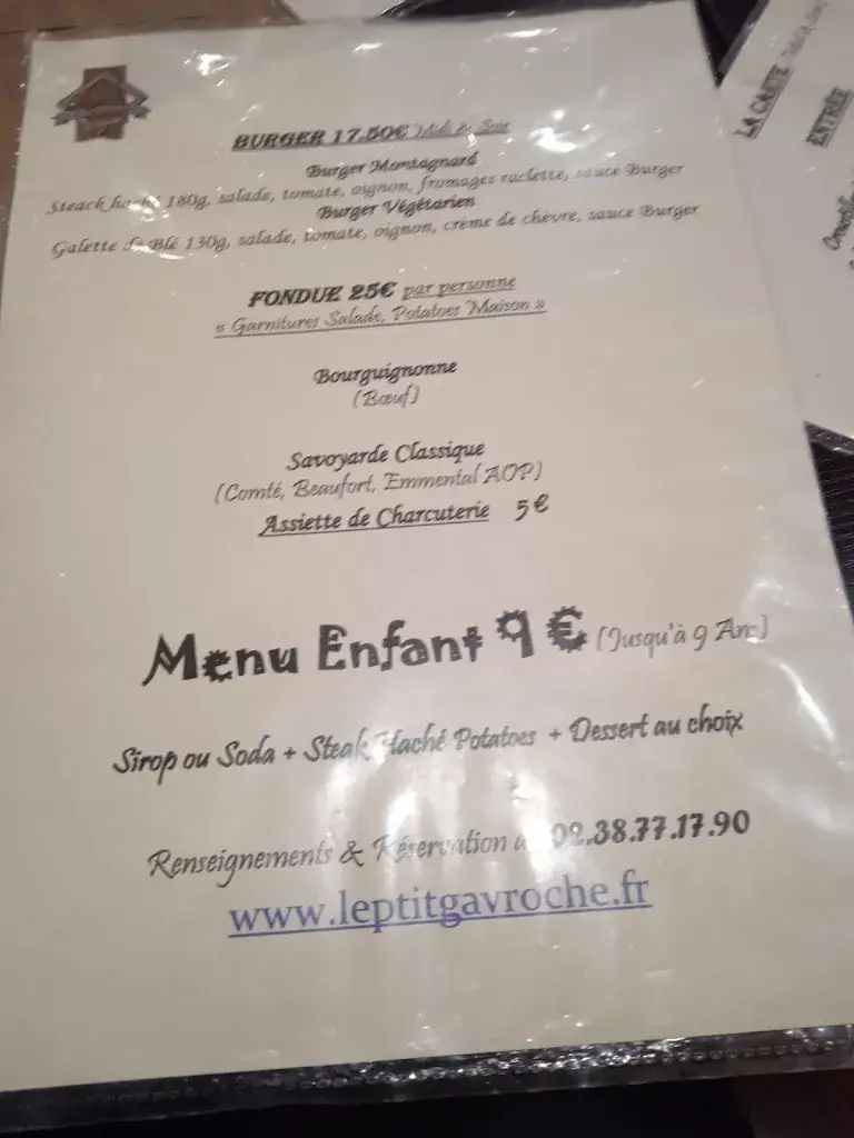 Menu_Le Ptit Gavroche_Orléans_image_2