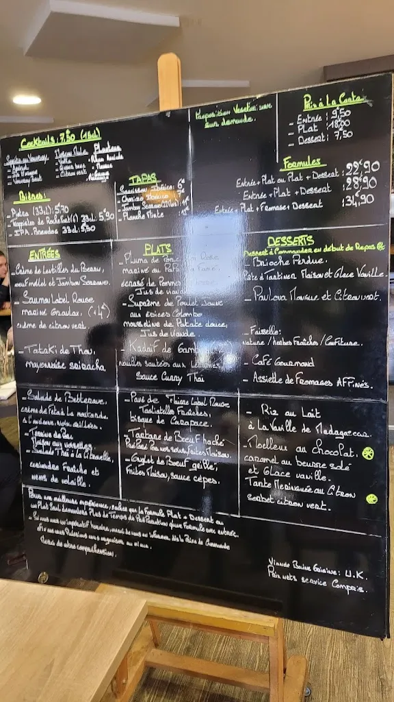 Menu_Restaurant Le Coin de Table_Tours_image_1