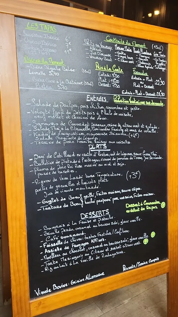 Menu_Restaurant Le Coin de Table_Tours_image_3