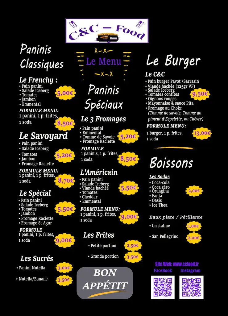 Menu_C&C Food Chanceaux sur Choisille_Chanceaux-sur-Choisille_image_1