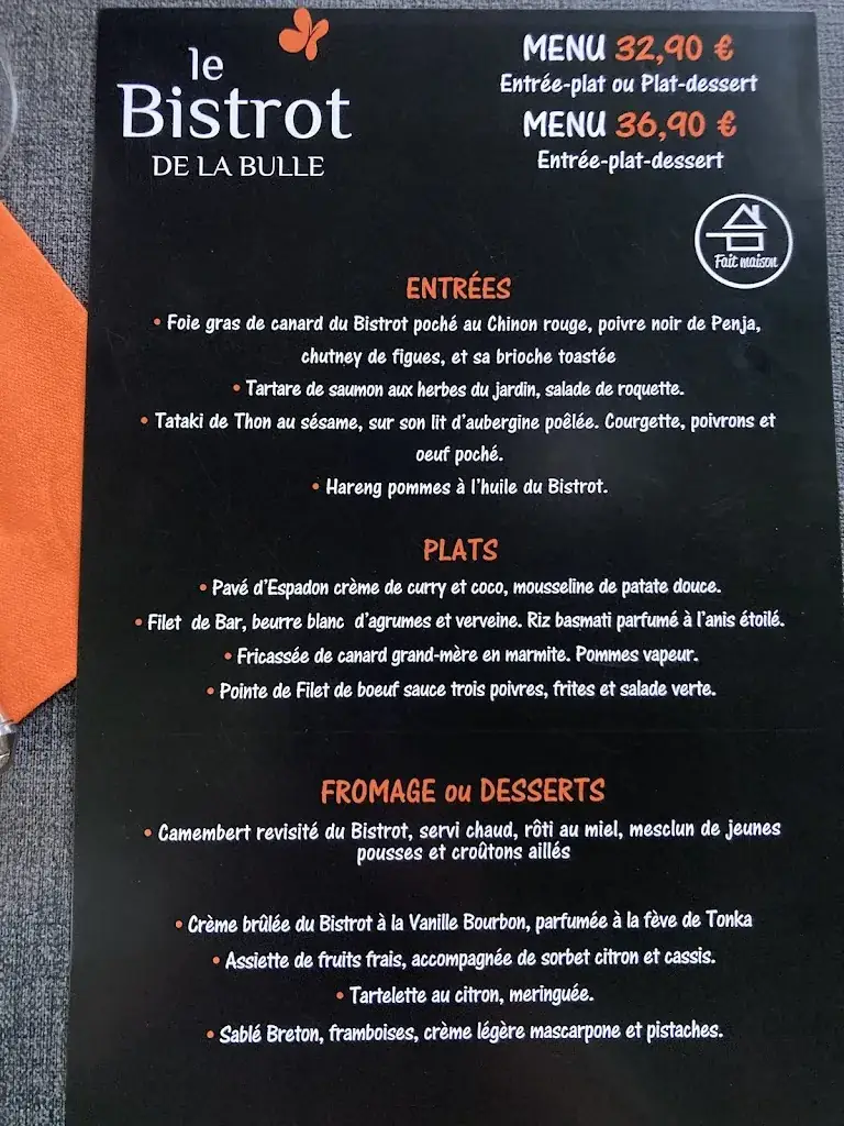 Menu_Le Bistrot de la Bulle_Charentilly_immagine_2