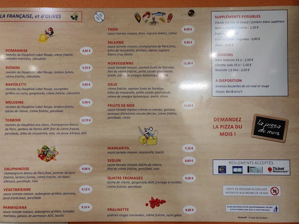 Menü_Quartier des Délices_Cessieu_Bild_2