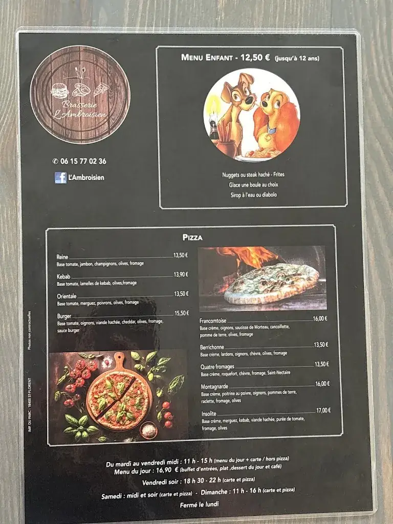 Menu_Brasserie L'Ambroisien_Saint-Ambroix_image_2