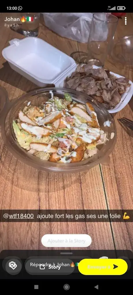 What The Food .L' Atlas restaurant in Saint-Florent-sur-Cher