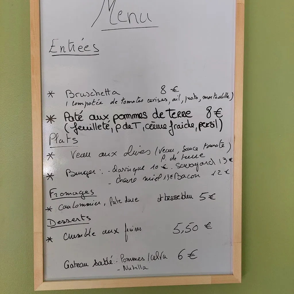 Menü_Aux Rives du Cher - Bar -Restaurant - burgers frites maison_Sainte-Thorette_Bild_1