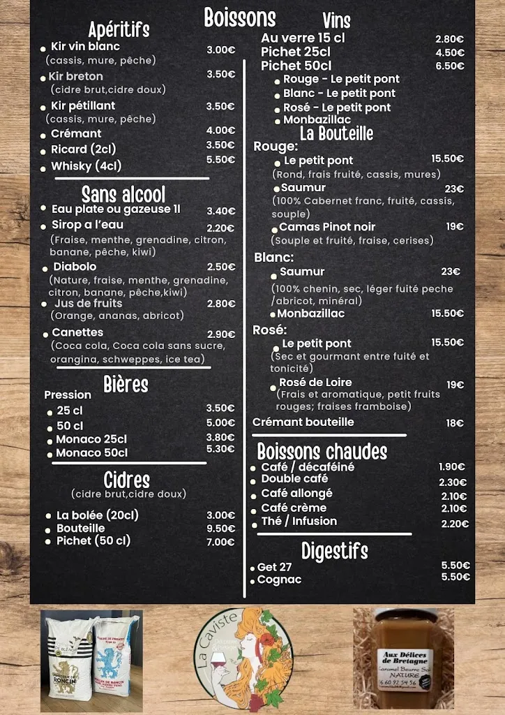 Menu_Creperie, Les Galettes de Poulette_Châteauneuf-en-Thymerais_image_1