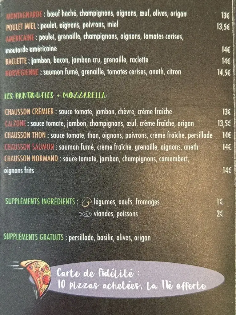 Menu_Pizz'a Mania_Châtillon-sur-Cher_image_1