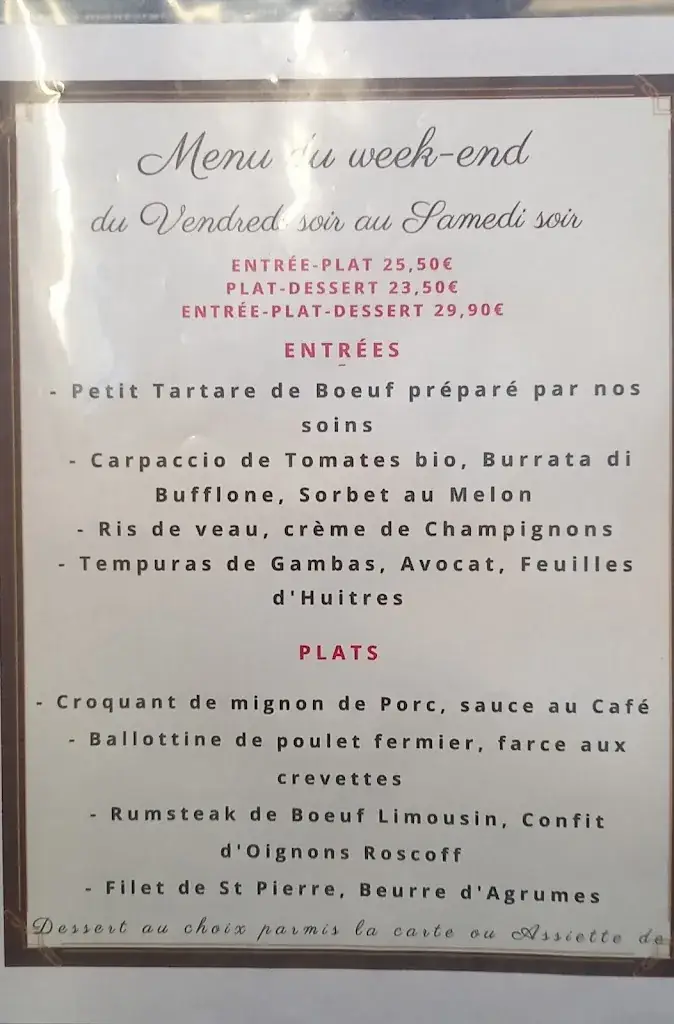 Menu_Auberge du Cheval Rouge_Châtillon-Coligny_image_3