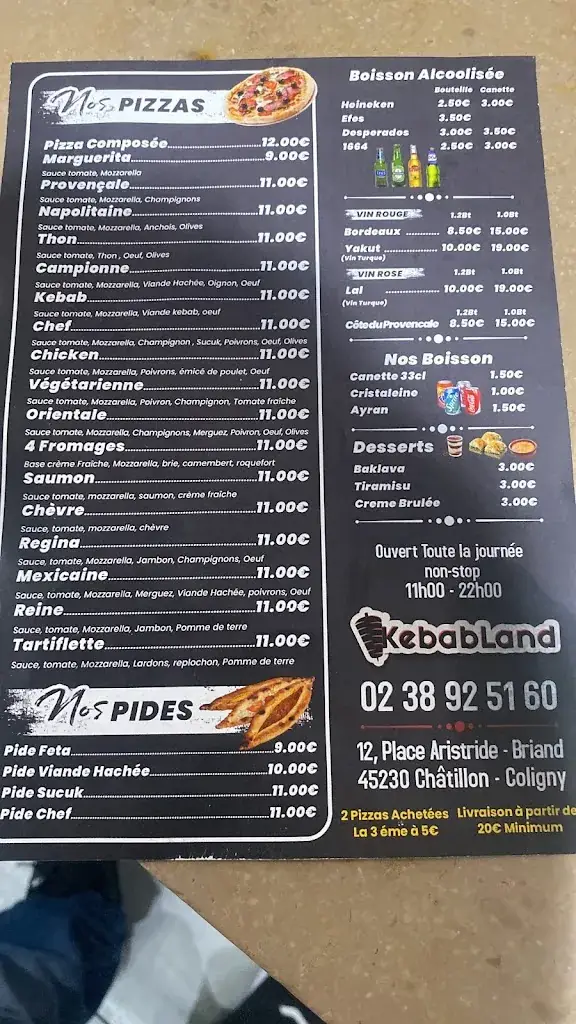 Menu_Kebabland & Pizza_Châtillon-Coligny_image_4