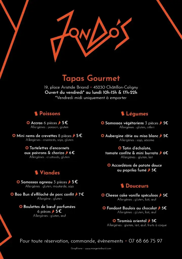 Menu_Jon Do's_Châtillon-Coligny_image_1