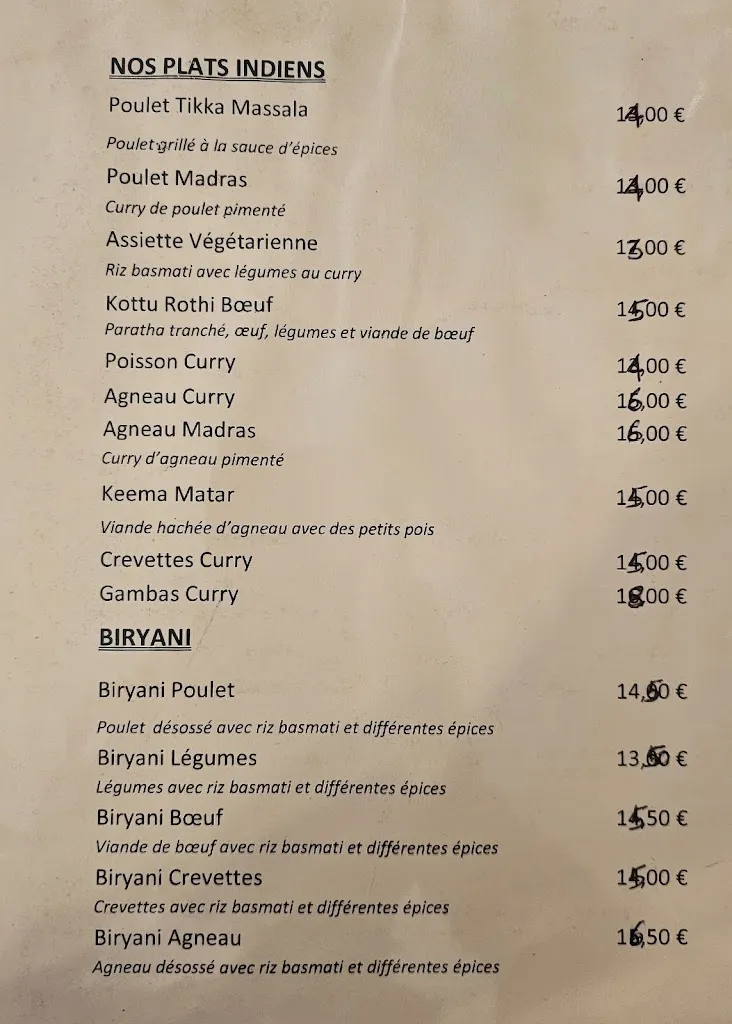 Menu_Restaurant Nitharsshini_Châtres-sur-Cher_image_2