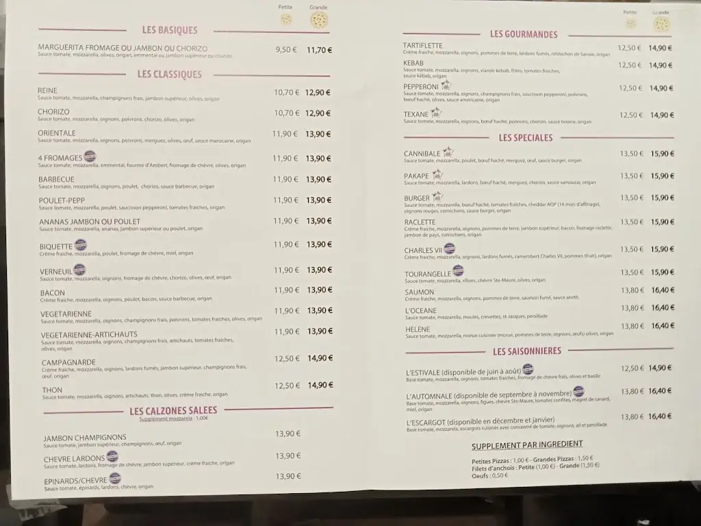 Menu_Hélène et ses pizzas_Châtillon-sur-Indre_immagine_1