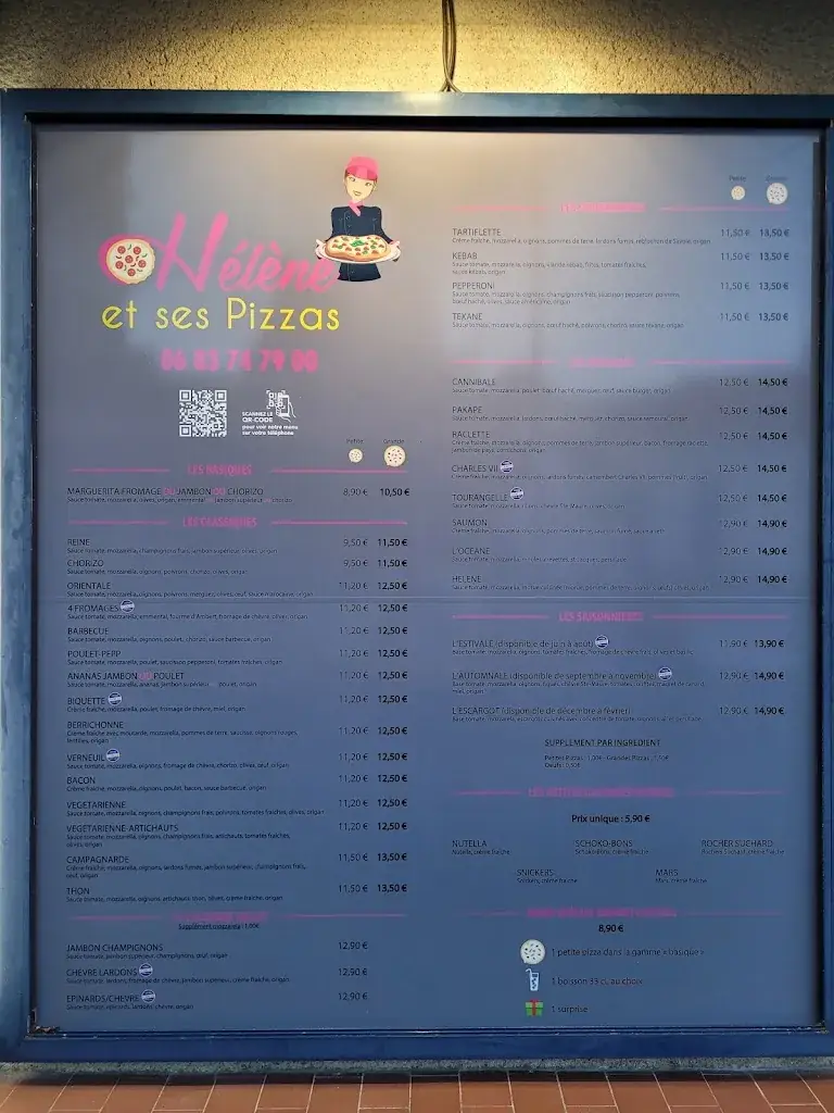 Menu_Hélène et ses pizzas_Châtillon-sur-Indre_immagine_2