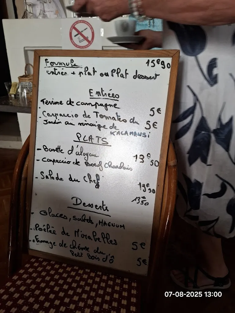 Menu_Le Paddock Café_Châtillon-sur-Indre_image_1