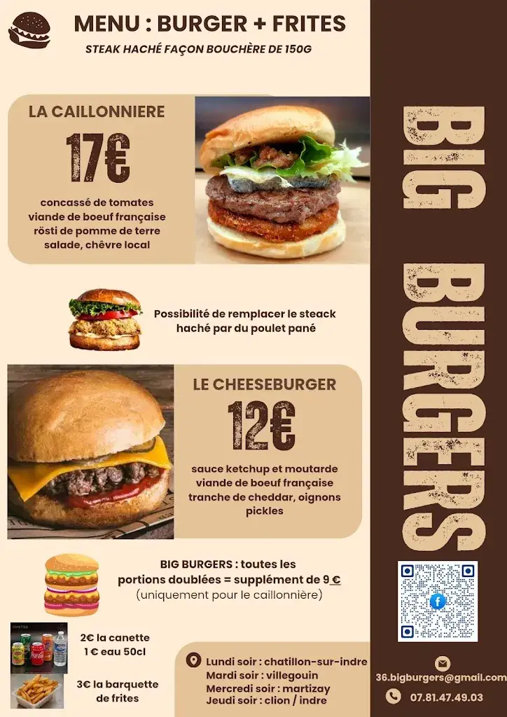 Menu_BIG Burgers_Châtillon-sur-Indre_image_3