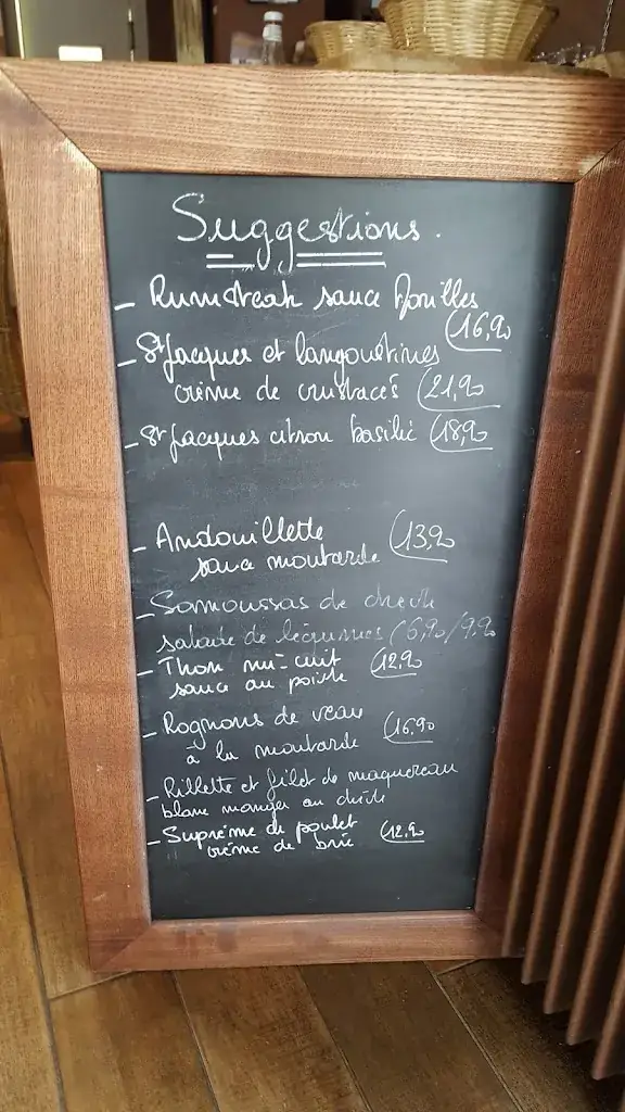 Menu_Le Saint Hubert_Châteauroux_image_2
