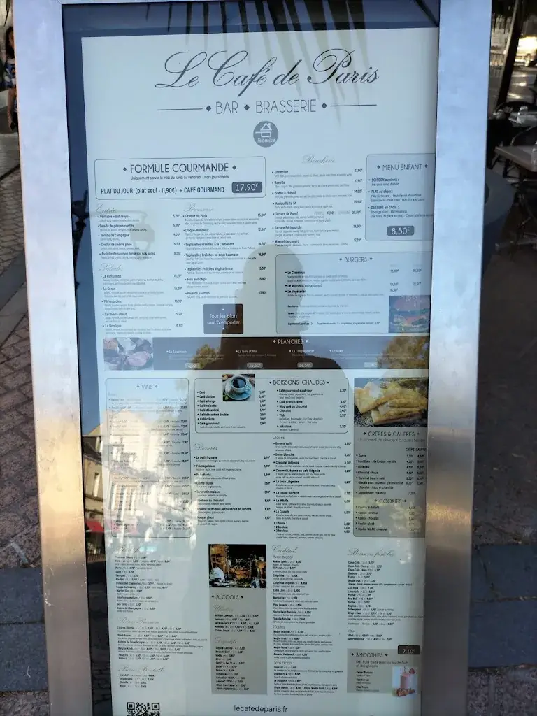 Menu_Café de Paris_Châteauroux_image_1