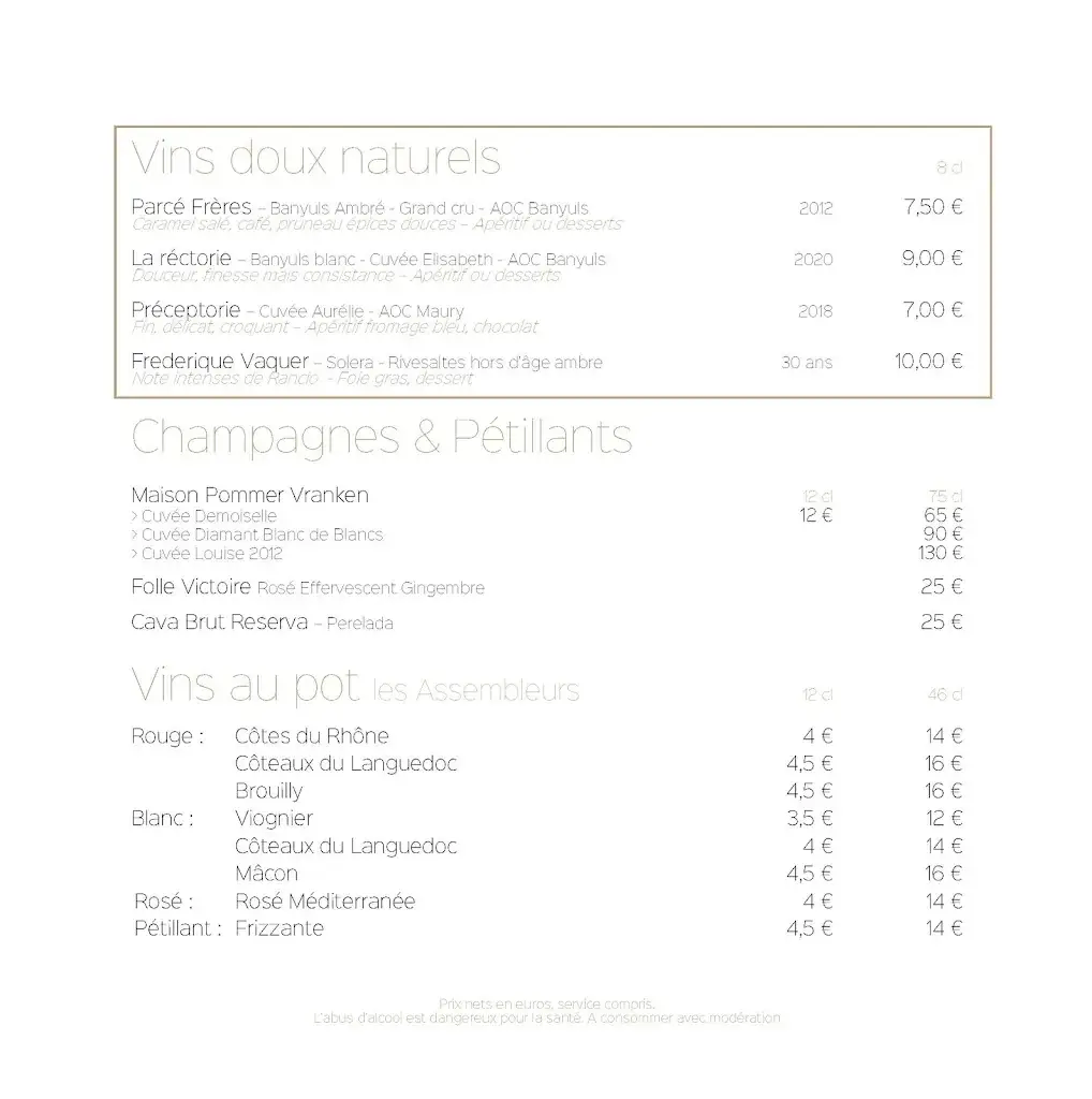 Menü_Manou - Restaurant Catalan & Bar à tapas à Brignais_Brignais_Bild_1