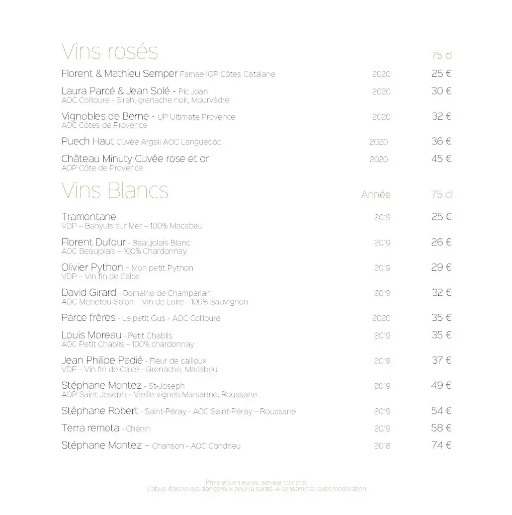 Menü_Manou - Restaurant Catalan & Bar à tapas à Brignais_Brignais_Bild_4