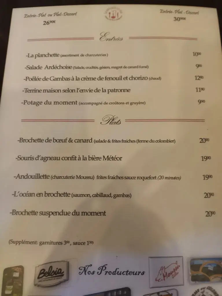 Menu_la brochet' du sud_Chartres_image_2