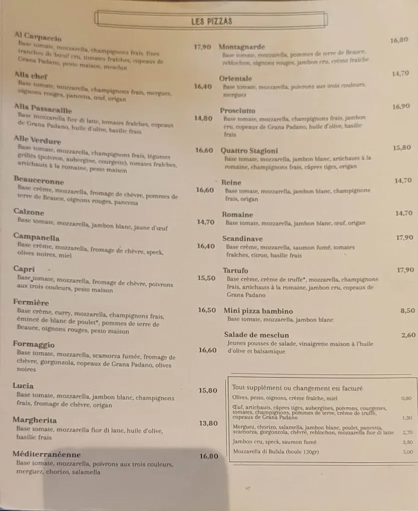 Menu_Restaurant « La Passacaille »_Chartres_imagen_4