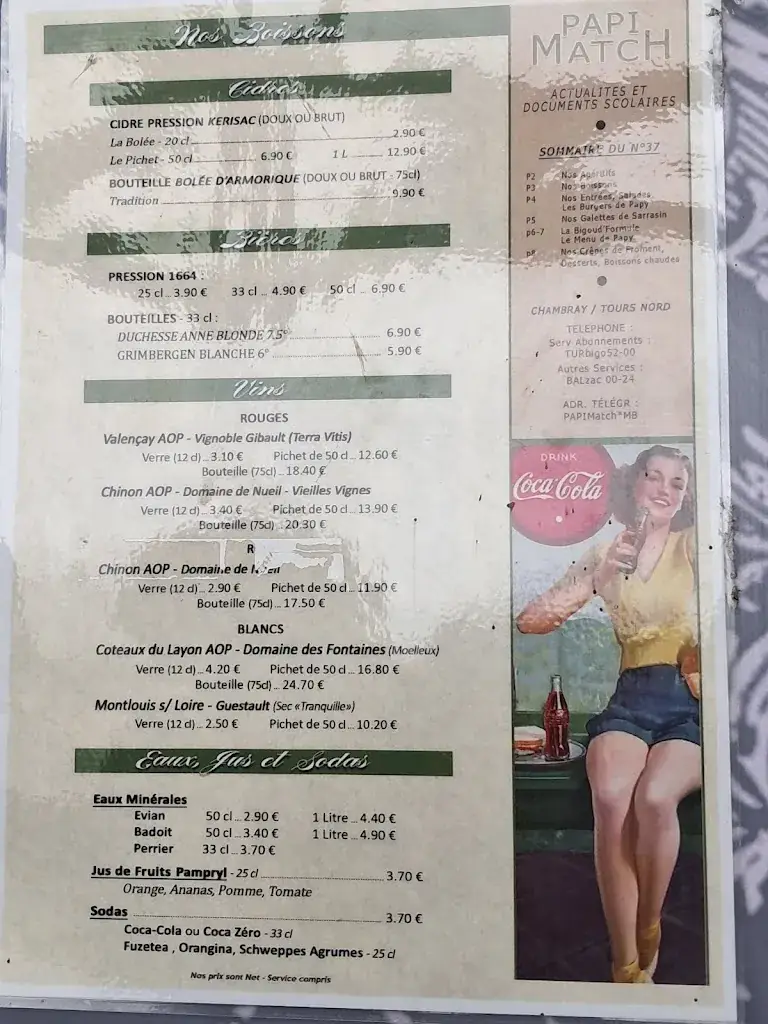 Menu_Mamie Bigoude Chambray-les-Tours_Chambray-lès-Tours_image_4