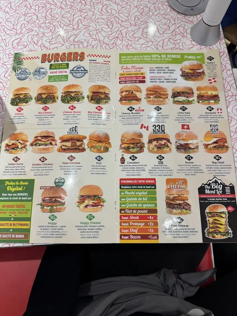 Menu_Holly's Diner_Chambray-lès-Tours_image_1