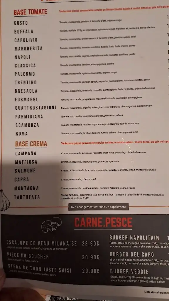 Menu_Bistro Gusto restaurant Brignais_Brignais_image_3