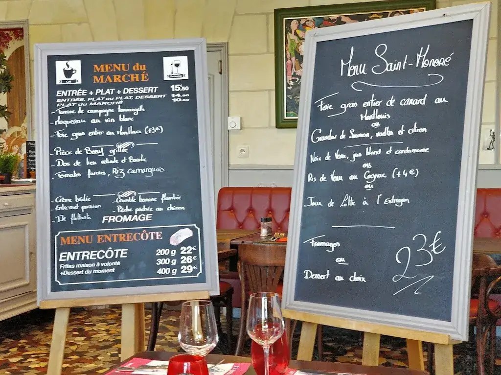 Menu_Les saveurs du st Honore_Chambray-lès-Tours_immagine_4