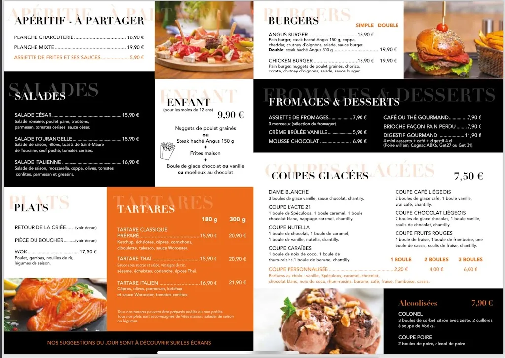 Menu_L’acte 21_Saint-Avertin_image_1