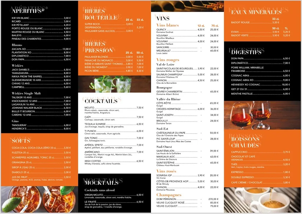 Menu_L’acte 21_Saint-Avertin_image_2