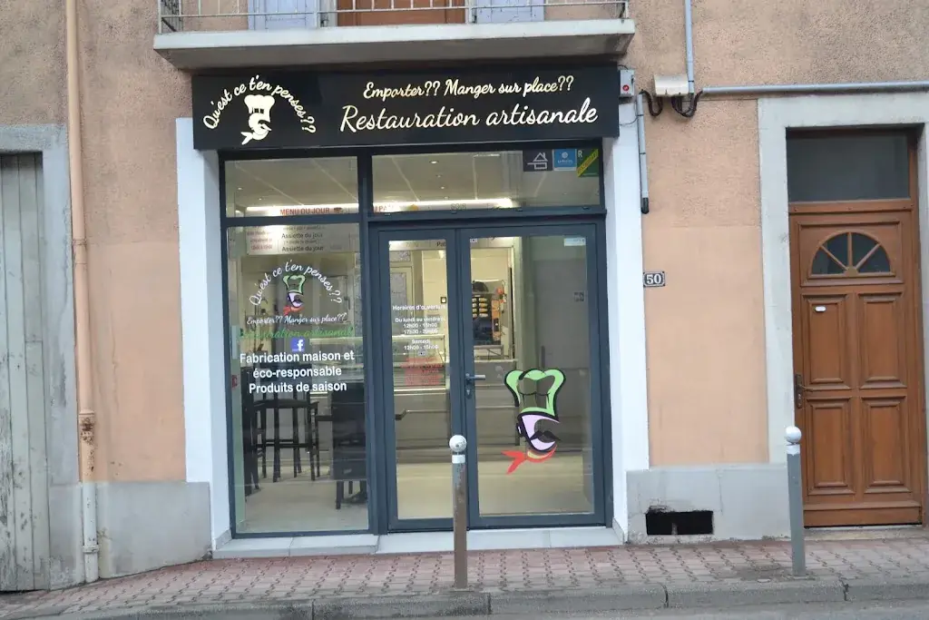 Qu'est ce t'en penses?? restaurant in Entrelacs