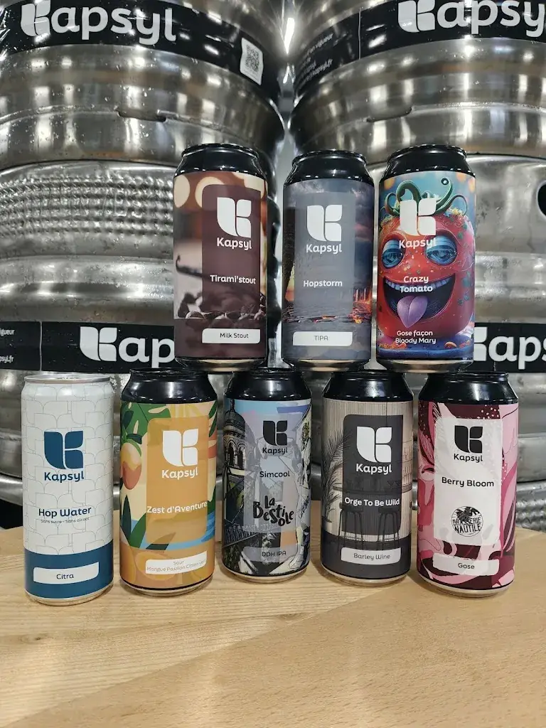 Brasserie Kapsyl restaurant in Chambray-lès-Tours