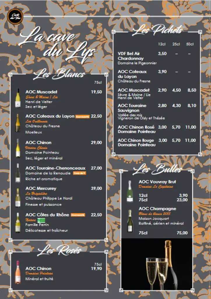 Menu_Le Lys_Chambray-lès-Tours_image_1