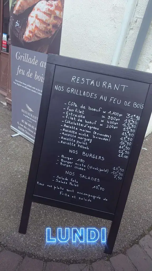Menu_Restaurant Grillades Du Marché_Château-Renard_image_1