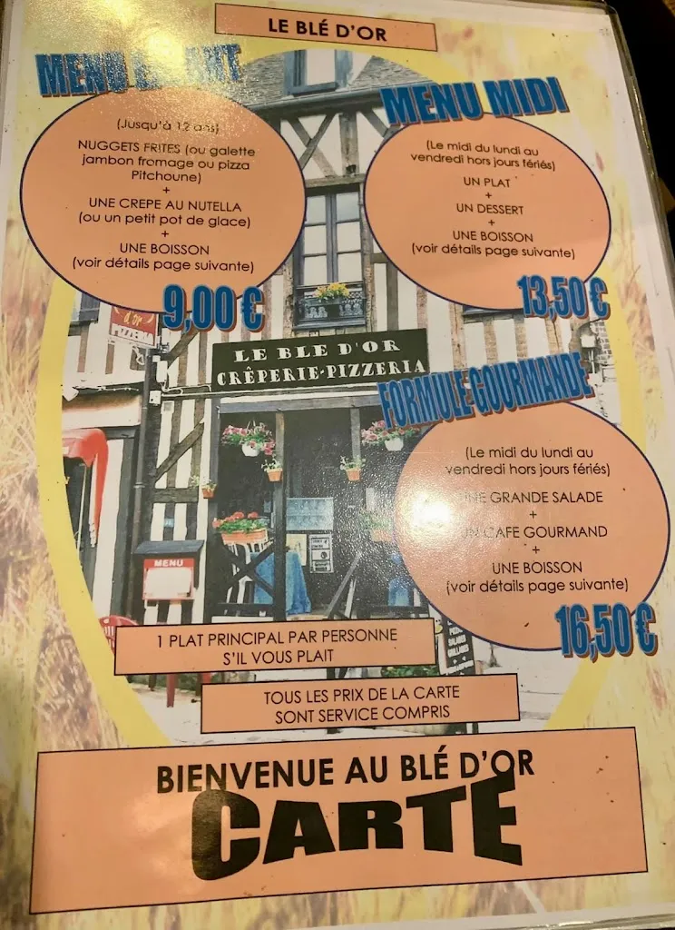 Menu_Le Blé D'or_Château-Renard_image_4