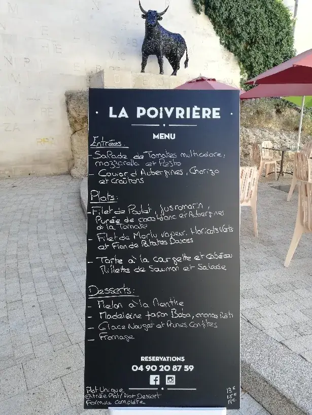 Menu_La poivrière_Châteaurenard_image_3
