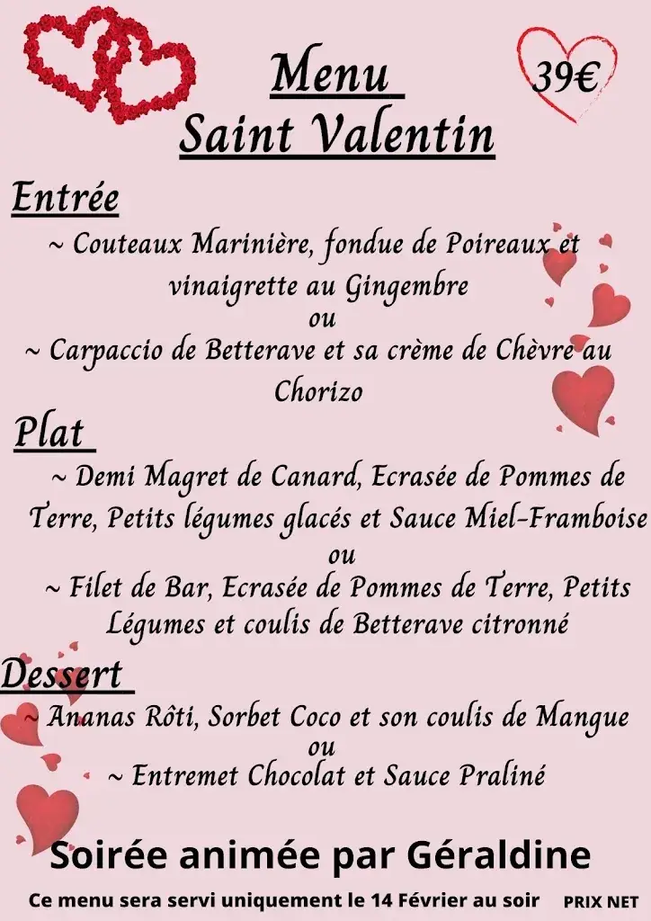 Menu_Les Glycines d'Antan - Restaurant à Châteaurenard_Châteaurenard_image_1