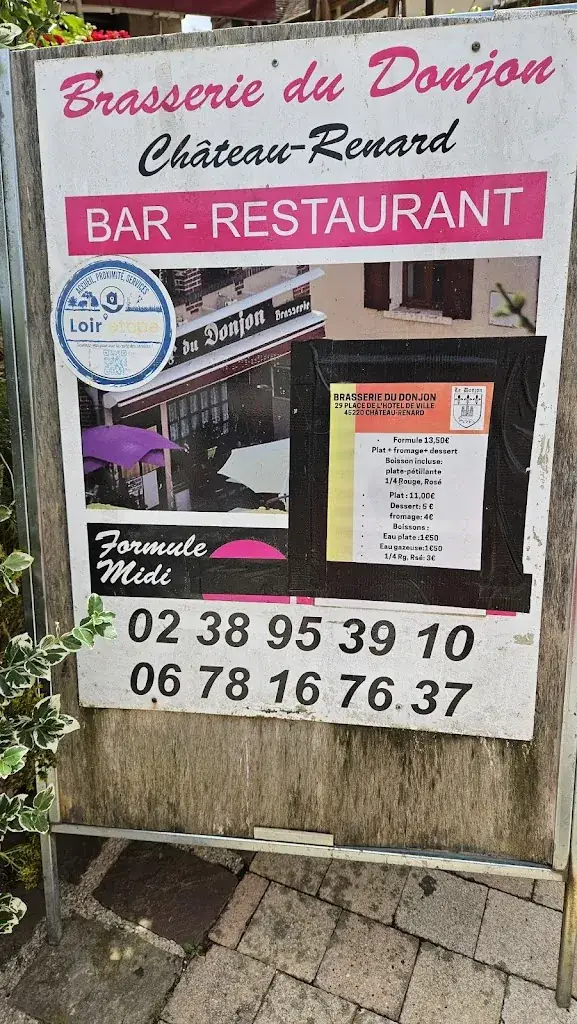 Menu_Bar du Donjon_Château-Renard_image_1