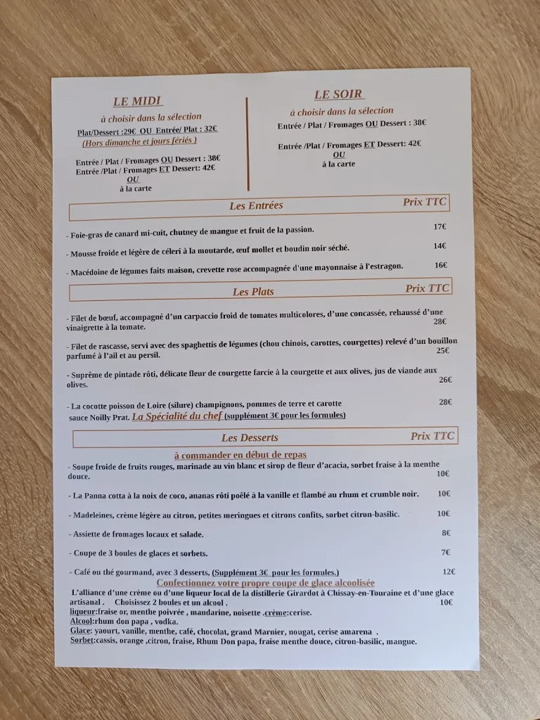 Menu_La Madeleine de Proust_Chaumont-sur-Loire_image_2