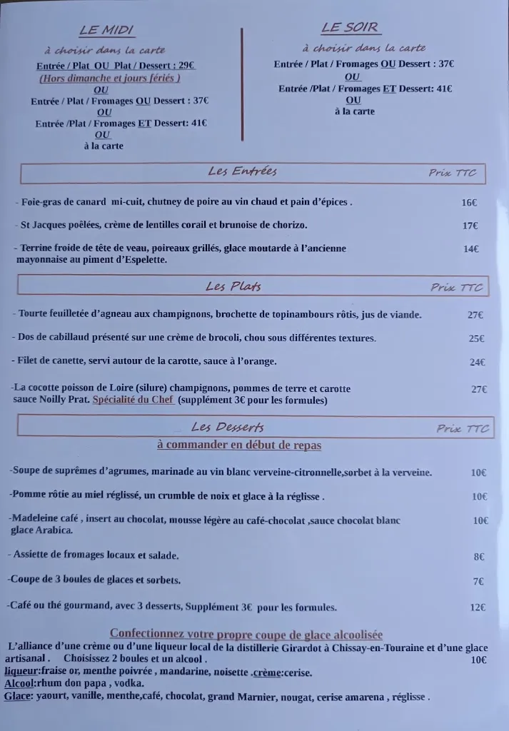 Menu_La Madeleine de Proust_Chaumont-sur-Loire_image_4