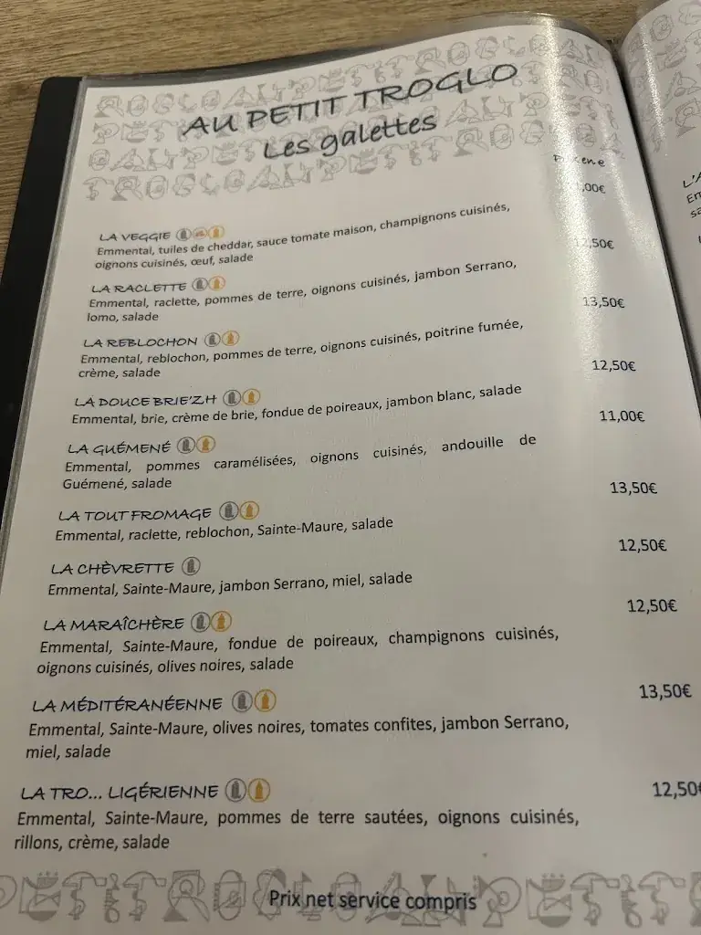 Menü_Au Petit Troglo_Chaumont-sur-Loire_Bild_1