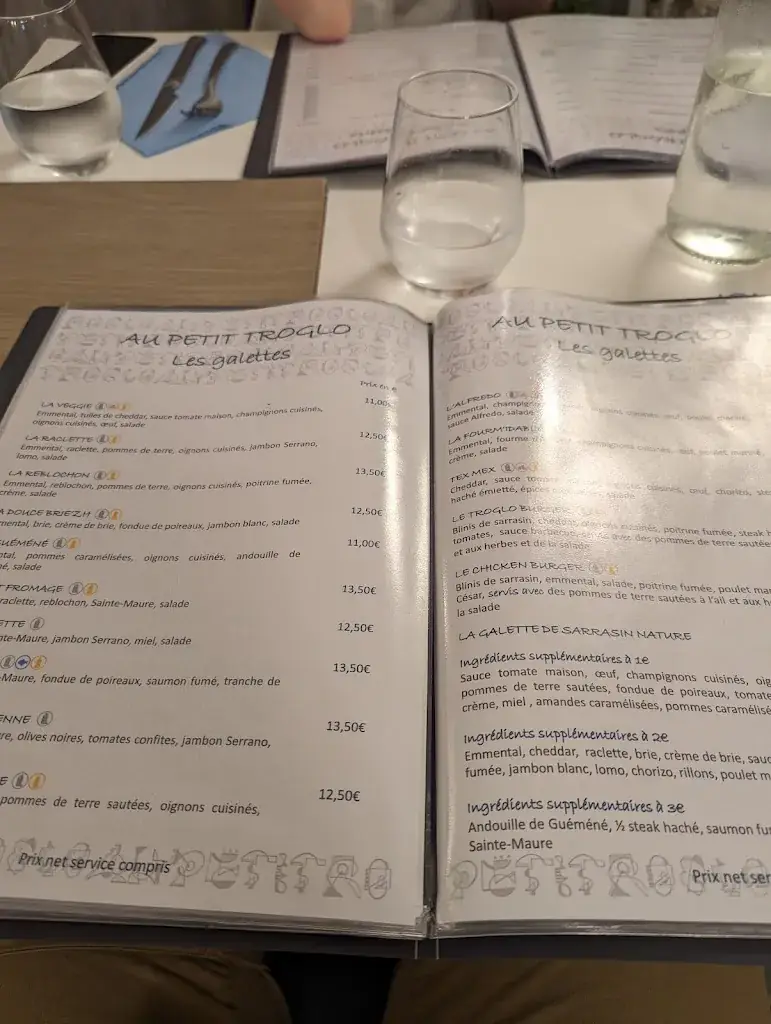 Menü_Au Petit Troglo_Chaumont-sur-Loire_Bild_2