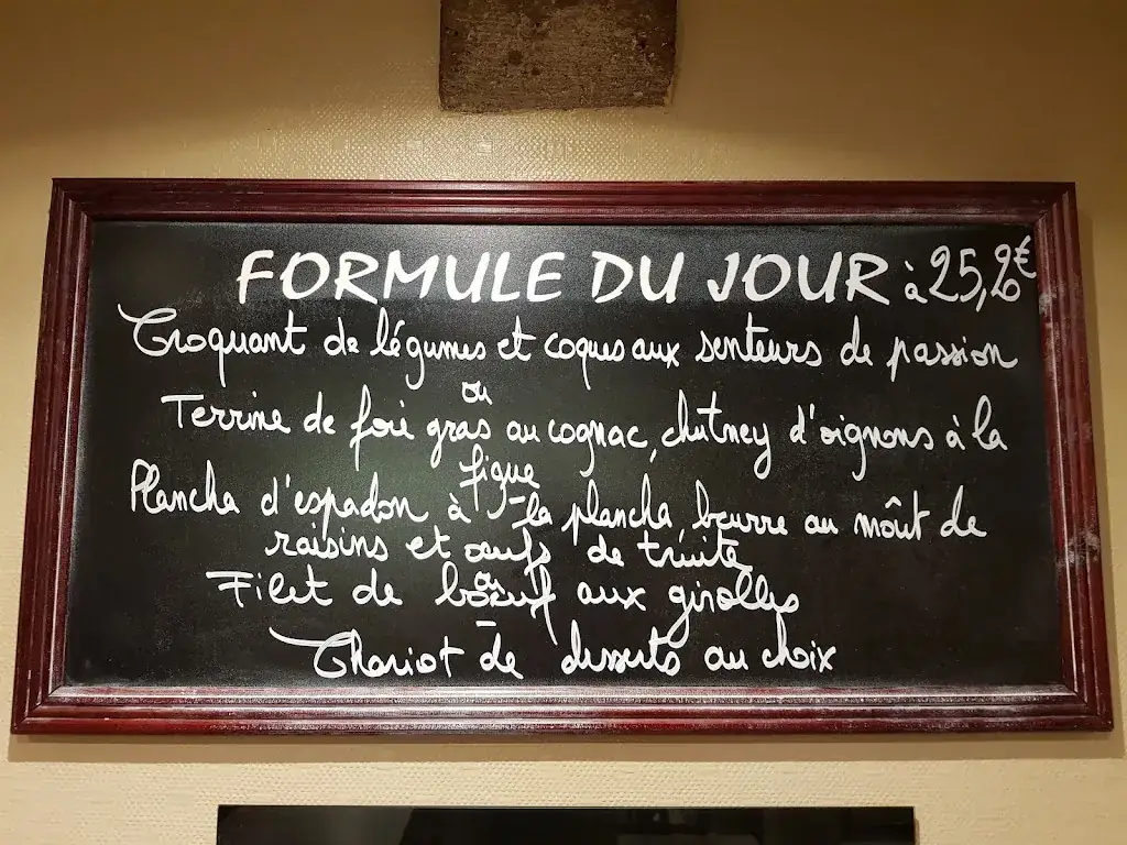 Menu_Brasserie des Arts_Châteauneuf-sur-Loire_immagine_2