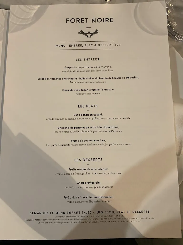 Menu_La Forêt Noire_Chaponost_image_2