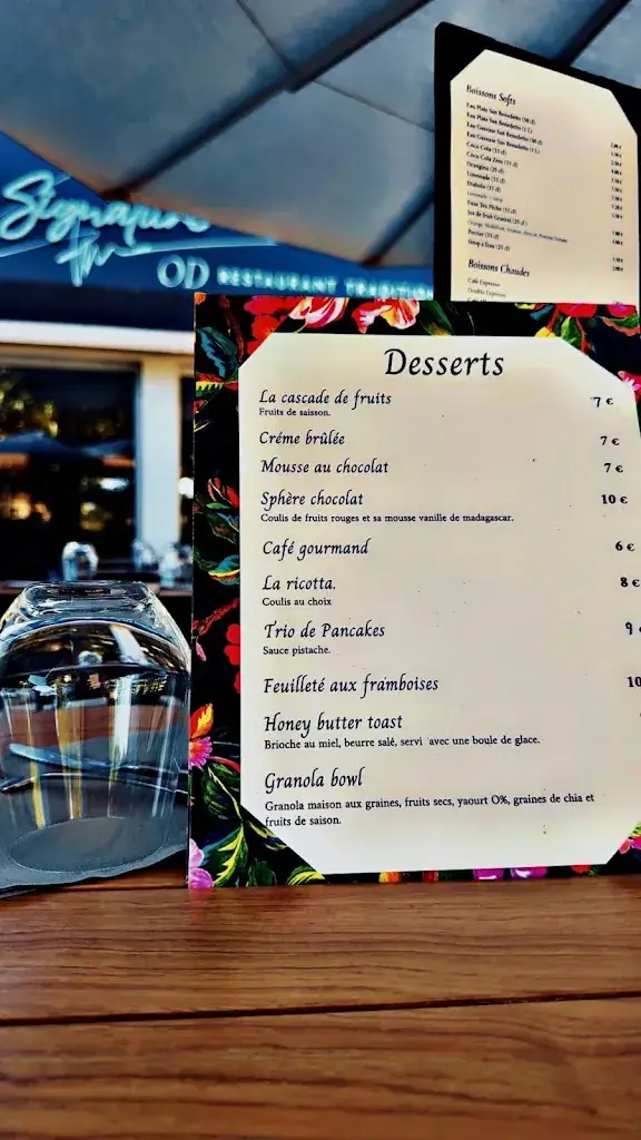 Menu_La Signature OD_Châteauneuf-sur-Loire_image_1