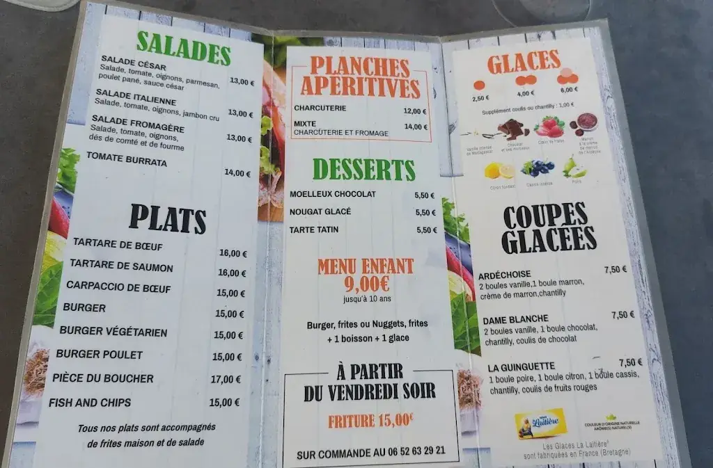 Menu_Guinguette de la traille_Ampuis_image_1