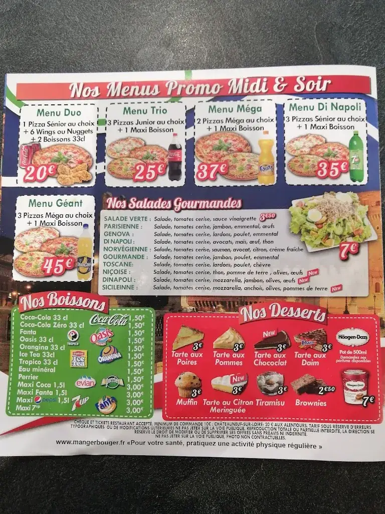 Menu_Dinapoli Pizza_Châteauneuf-sur-Loire_image_1