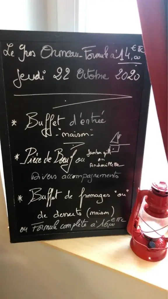 Menu_Bar Restaurant Le Gros Ormeau_Cléré-les-Pins_image_4