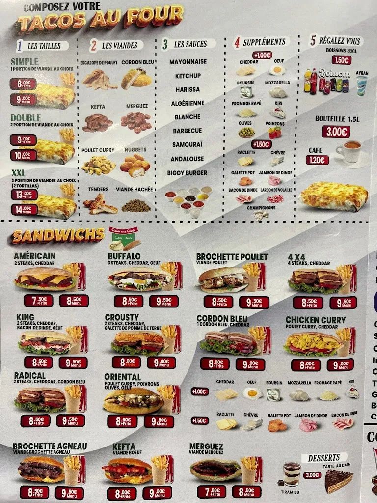 Menu_PIZZA CHATEAUDUN_Châteaudun_immagine_2